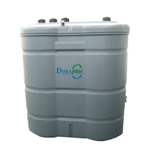 Stationäre Dieseltankstelle 1500l mit Aufsatzpumpe 56l/min