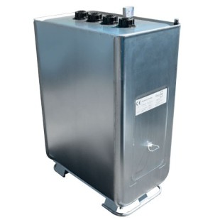 Stationäre Dieseltankstelle 1000l doppelwandig mit Wandpumpe 56l/min