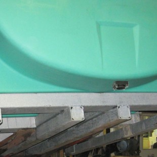 Flüssigdüngertransportfass 6000L mit Restentleerung