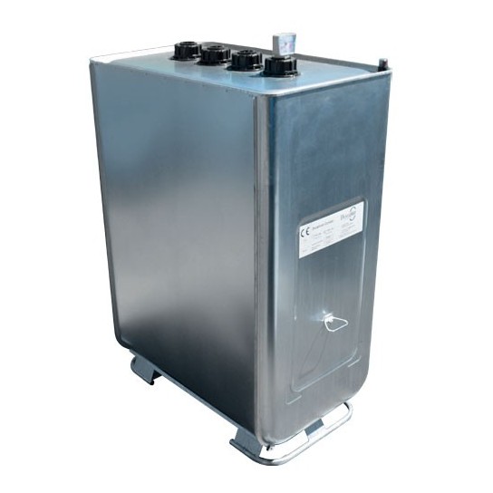 Stationäre Dieseltankstelle 1000l doppelwandig mit Wandpumpe 56l/min