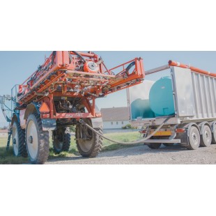 Flüssigdüngertransportfass 4000 Liter mit Restentleerung 