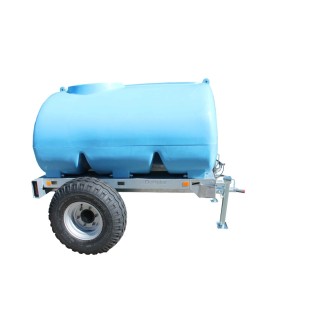 Duraplas Wasserfass mit Fahrgestell 2000l