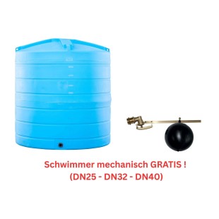 Wassertank 10000 Liter - PREMIUM Schwimmer gratis