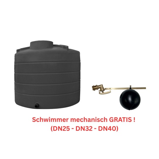 Wassertank 8000 Liter Schwimmer mechanisch GRATIS