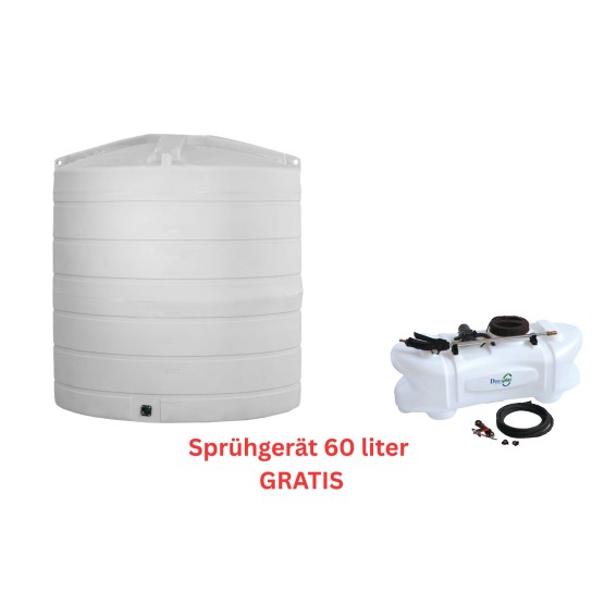 Flüssigdüngertank 10200 Liter - BASIC Sprühgerät 60 liter GRATIS