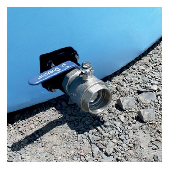 Duraplas Wasserfass Lagerung 2000l
