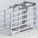 Barrière de contention 2.20m - blanc + TRANSCORRAL 