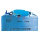 Flotteur DN32 pour cuve de stockage