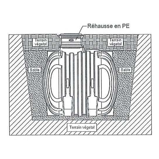 Cuve 10 000 litres à enterrer, citerne récupération eau de pluie 10000 L