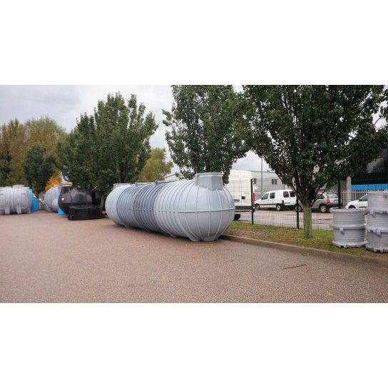 Cuve enterrée 30 000L, Cuve de récupération eau pluviale - Duraplas