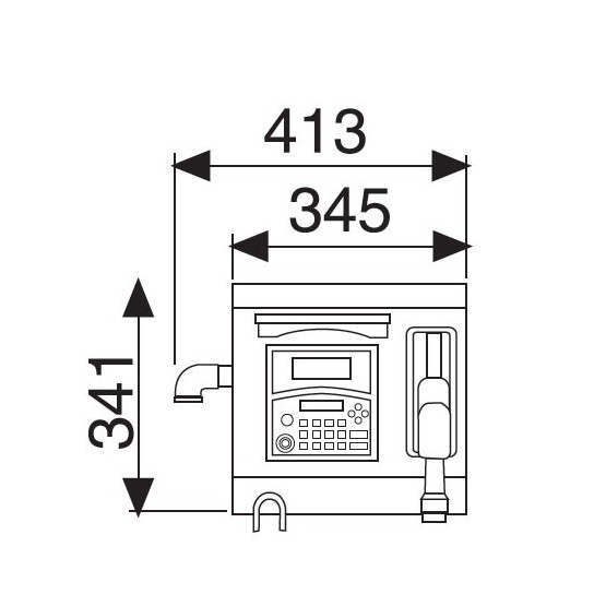Distributeur automatique 70L/min