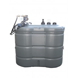 Cuve à fioul 1000L avec pompe 60L/min 