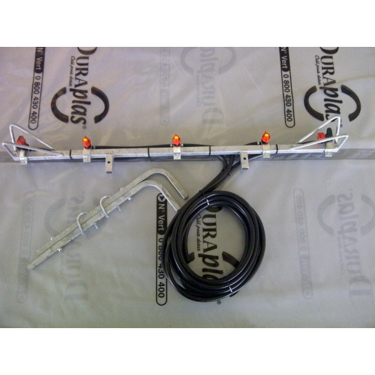 Rampe versatile pour groupe séparateur 3 voies