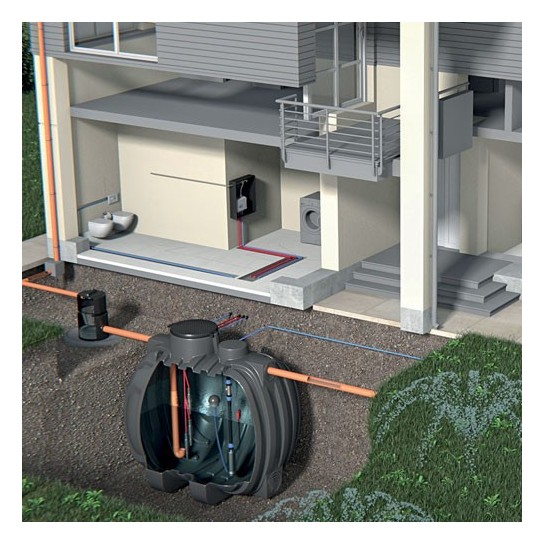 Cuve enterrée 14000L