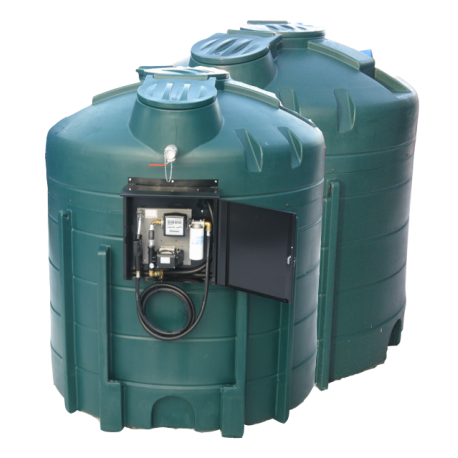 Cuve à fioul 10 000L avec pompe 56L/min
