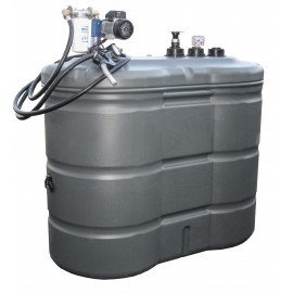 Cuve à fioul 1500L avec pompe 60L/min