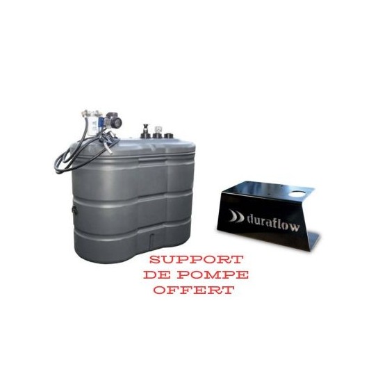 Cuve fuel 1000 litres avec pompe - Duraplas