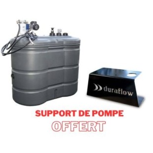 Cuve fuel 1000 litres avec pompe - Duraplas