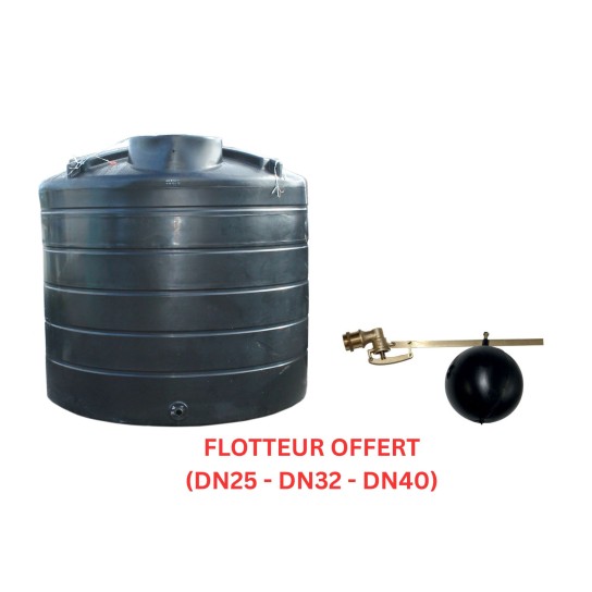 Cuve 9000l avec flotteur offert