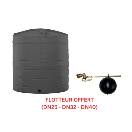 Cuve stockage eau 10000l Basic avec flotteur offert