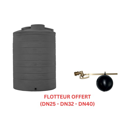 Cuve 15000l basic avec flotteur offert