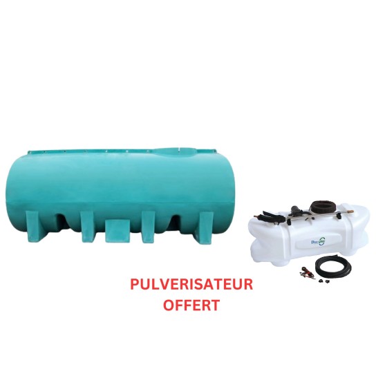 Cuve transport engrais 10 000l avec pulvérisateur offert