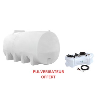 Cuve transport engrais 8000l avec flotteur offert