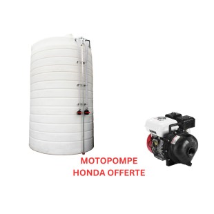Cuve double paroi 25000l avec motopompe offerte