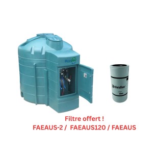 Cuve à fioul 5000L PP120ROLL avec filtre offert
