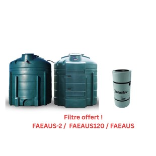Cuve à fioul 10000L C120ROLL avec filtre offert