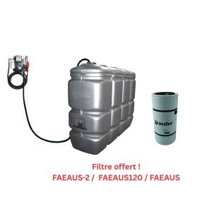 Cuve à fioul 2000l avec filtre offert