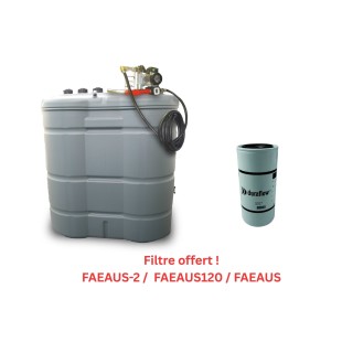 Cuve à fioul 1500l avec filtre