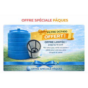 CUVE 5000 LITRES, CUVE STOCKAGE D'EAU 5000L - PREMIUM