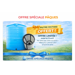 Cuve 10000 litres, Cuve stockage eau 10000 litres - PREMIUM