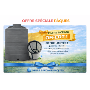 Cuve stockage d'eau 15 000L - BASIC