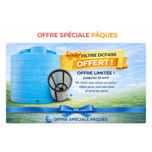 Cuve stockage d'eau 15 000L - PREMIUM