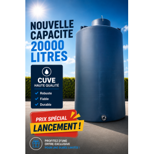 Cuve 20m3, Cuve stockage eau 20000l - BASIC
