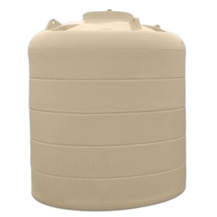 Cuve de stockage d'eau 5000L Beige