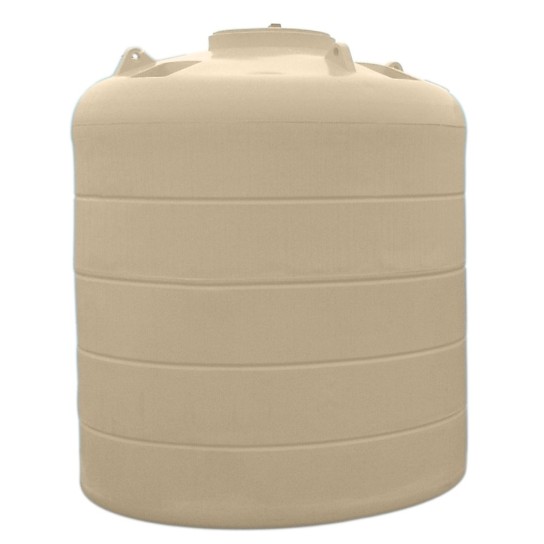 Cuve de stockage d'eau 5000L Beige