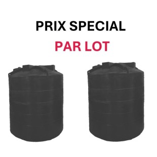 PRIX SPECIAL PAR LOT - 2 cuves stockage eau 5000 litres