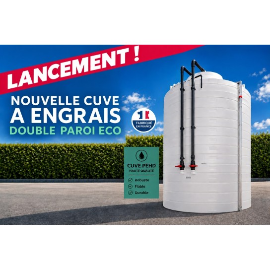 Cuve double paroi engrais liquide 25000l ECO